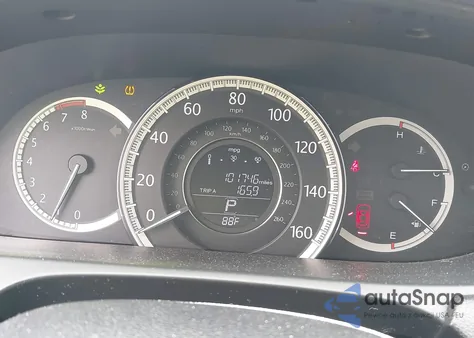 2014 Honda Accord Ex-L z USA, uszkodzony, nr VIN 1HGCR2F84EA194496